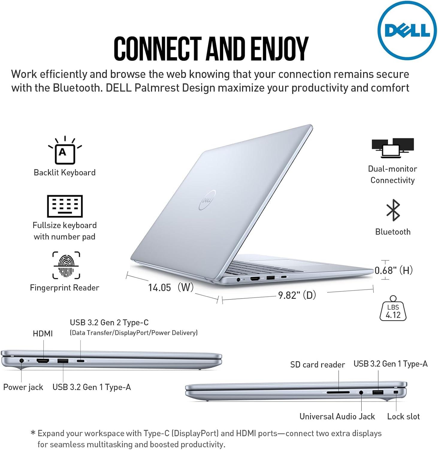 Dell Inspiron 16 KI-Workstation -Flaschenhalslöser für KI-Entw. TDP45W