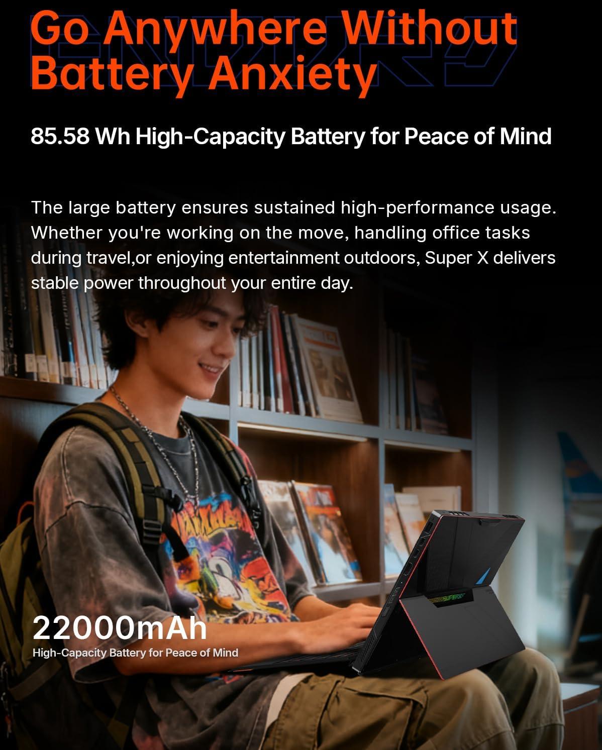 OneXPlayer Super X - KI-Workstation KI/3D-Profi stoppt Engpass TGP/TDP