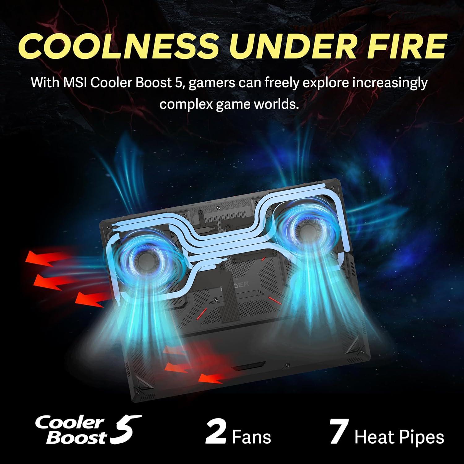 MSI Raider - KI-Workstation, Max. Rechenpower, Engpass-löser (TGP/TDP)