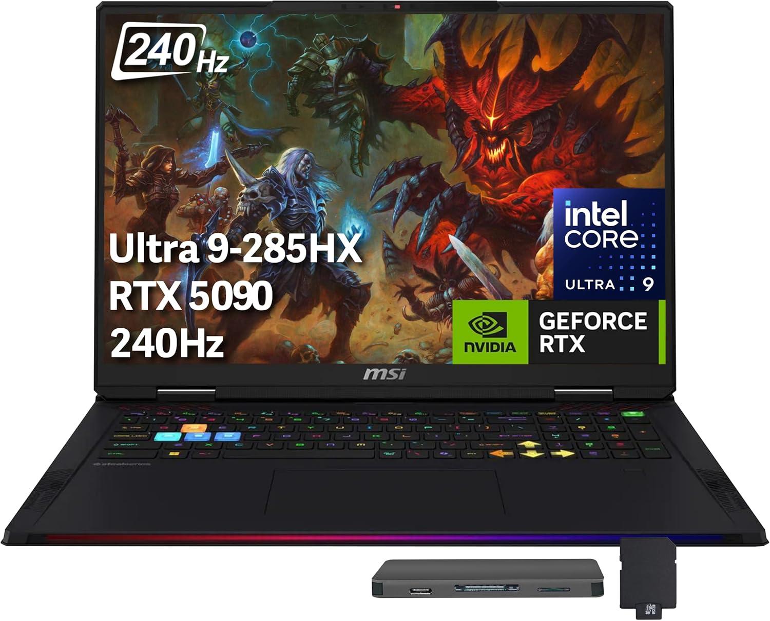 MSI Raider - KI-Workstation, Max. Rechenpower, Engpass-löser (TGP/TDP)