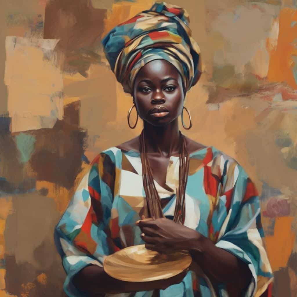 Όλουσολα Ντάβιντ, Αγιμπιόβου – Ο Αφηρημένος Καλλιτέχνης της Νιγηρίας